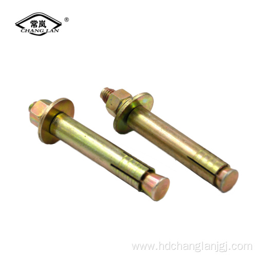 factory sales hex flange anchor bolts m6~m24